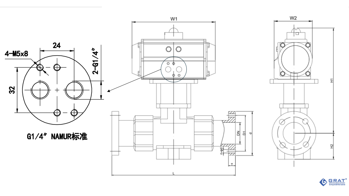气动塑料球阀 2 09fca8e342dfc9c1330edd4951a2f427