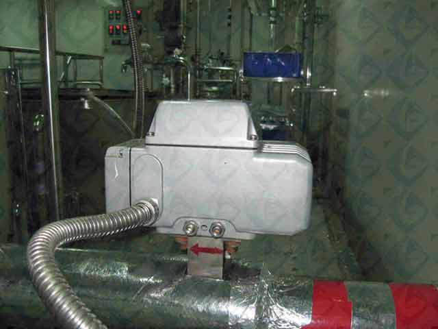 电动V型调节球阀生物制药行业应用 2 1 1PP21KS53B