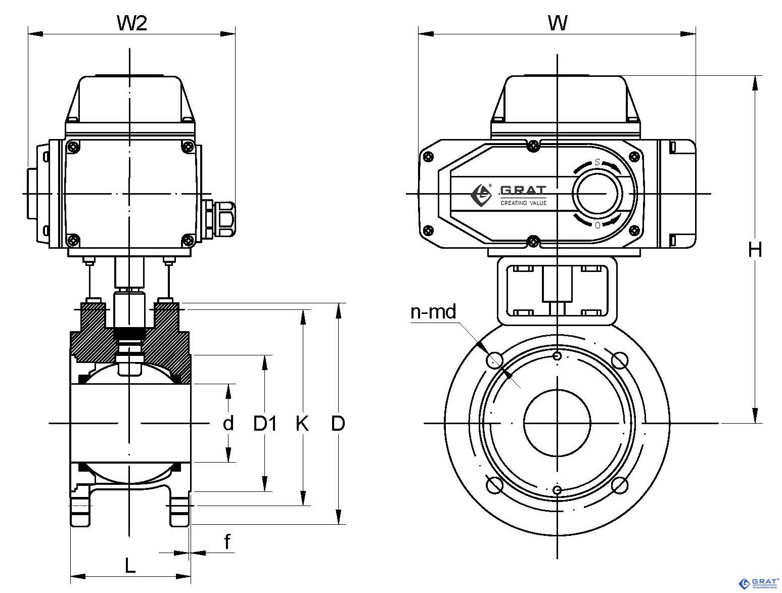 全通径电动球阀 3 1 200H1145455P0