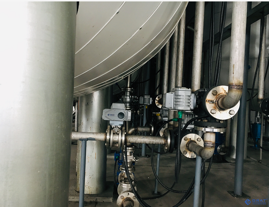 GRAT高平台电动超短球阀在化工行业的应用案例 5 1 2011251031054L