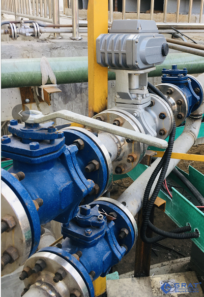 GRAT硬密封电动开关球阀在脱硫脱销行业的应用案例 3 1 210430144F4248