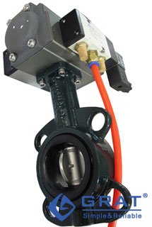 气动阀门的安装与调试步骤 20 气动蝶阀常开状态