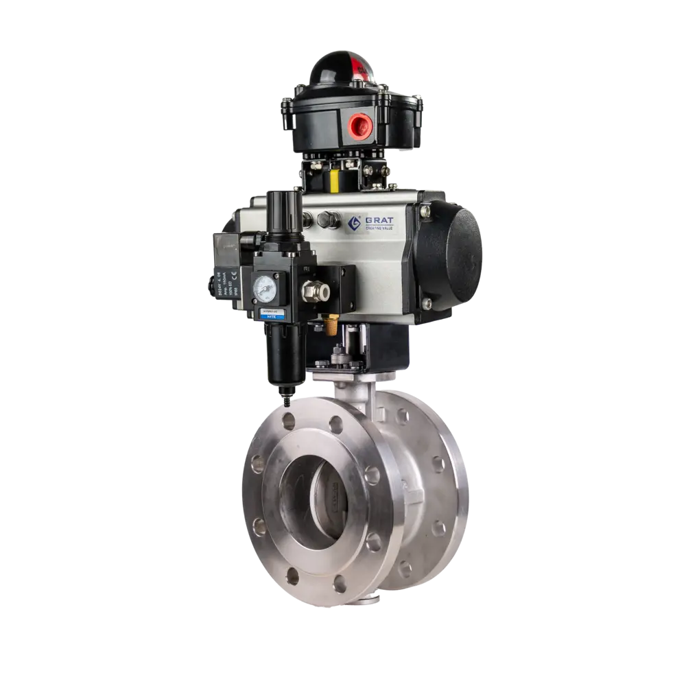 气动硬密封蝶阀 1 气动硬密封蝶阀1