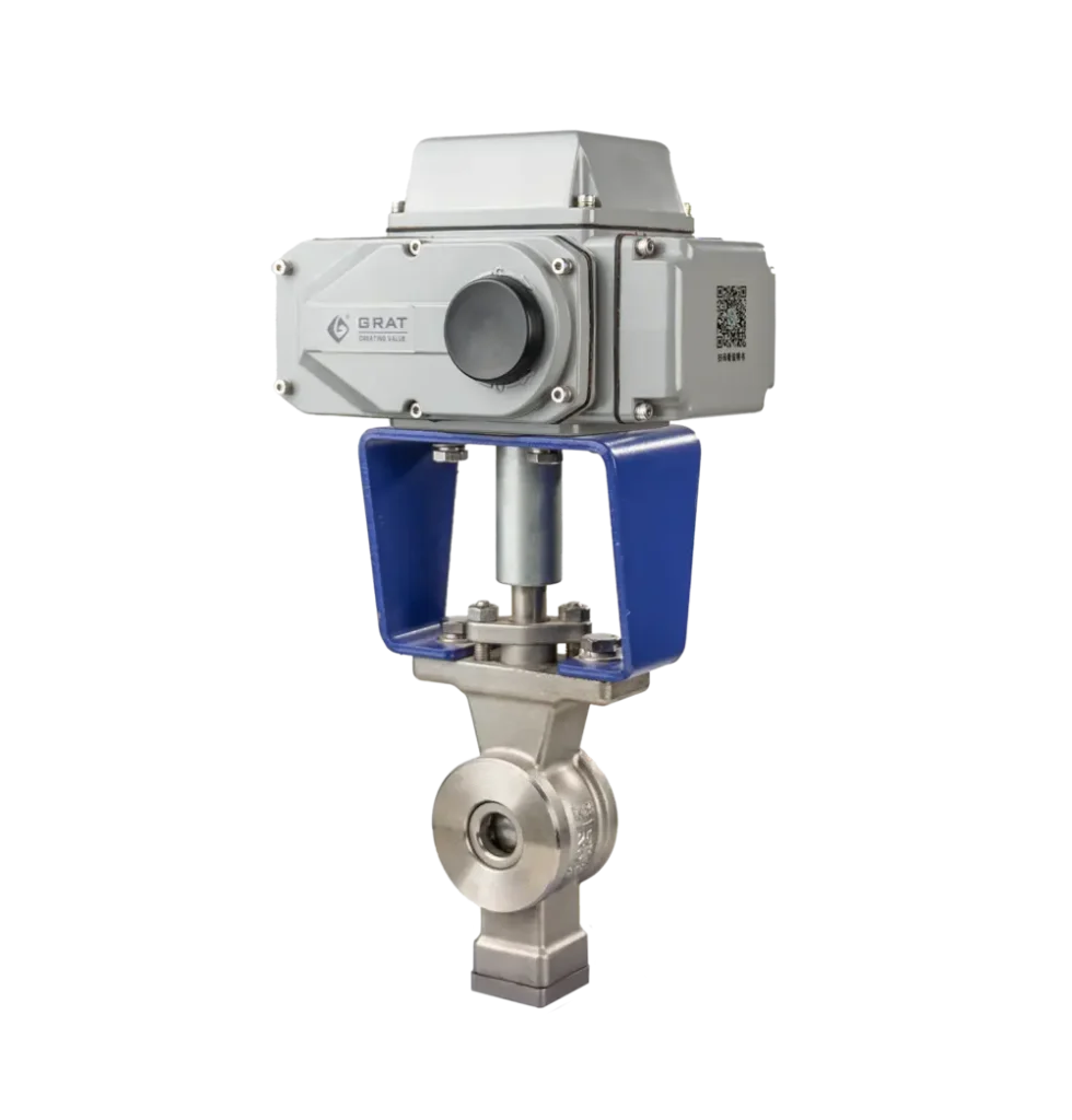 电动硬密封球阀 2 电动对夹硬密封球阀