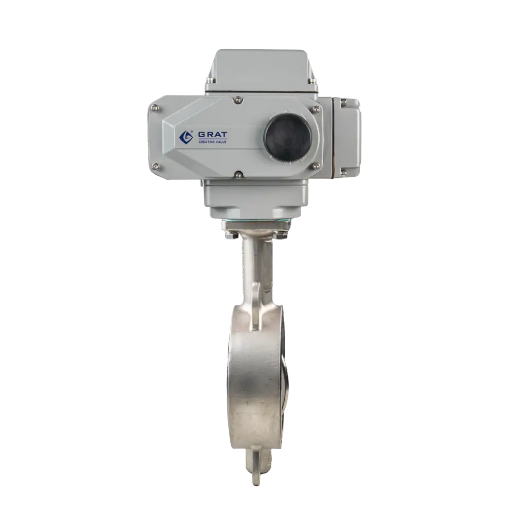 电动对夹蝶阀1 电动对夹蝶阀1