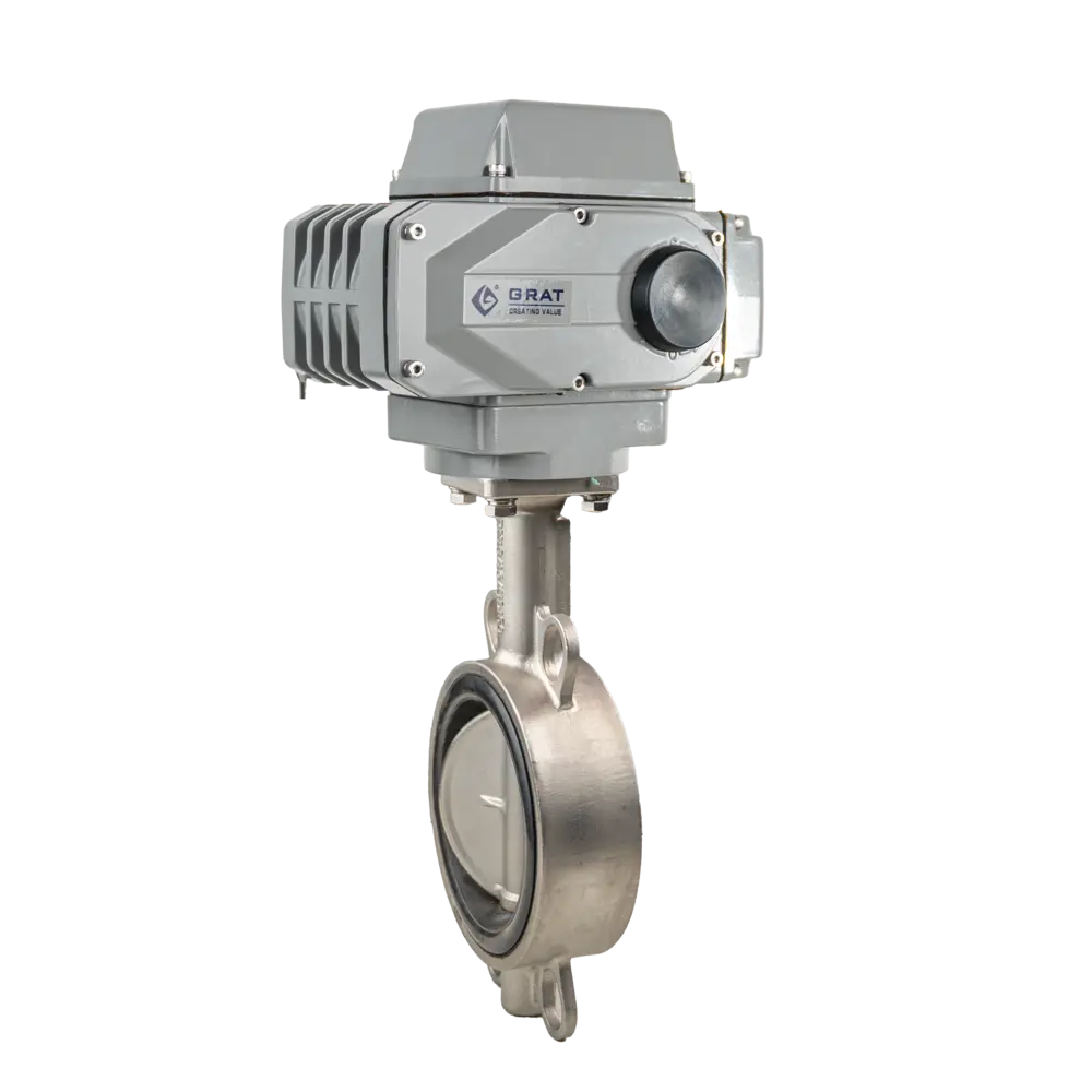 电动对夹蝶阀3 电动对夹蝶阀3