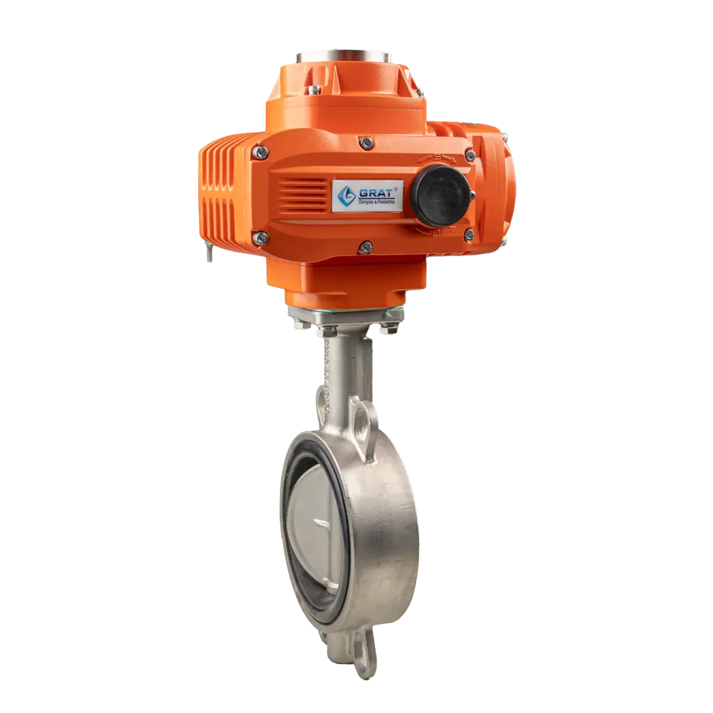 防爆电动软密封蝶阀 4 防爆对夹蝶阀1