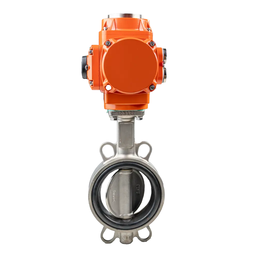 防爆电动软密封蝶阀 3 防爆对夹蝶阀2