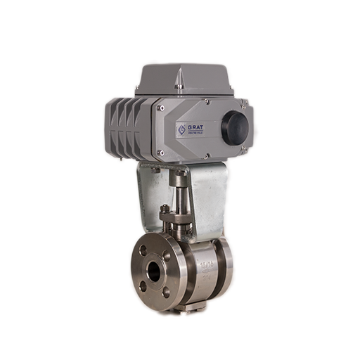 GRAT硬密封调节球阀侧面 GRAT硬密封调节球阀侧面