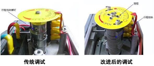 电动执行器(电动执行机构)电气限位调试步骤和方法 5 151FI252 0