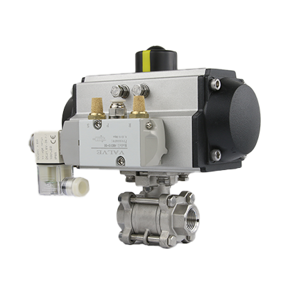 气动螺纹球阀在米饭机中的应用 2 1