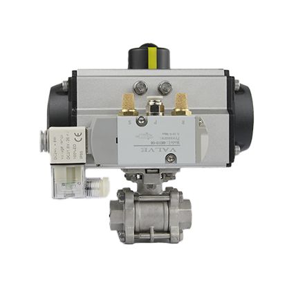 气动螺纹球阀在米饭机中的应用 1 4