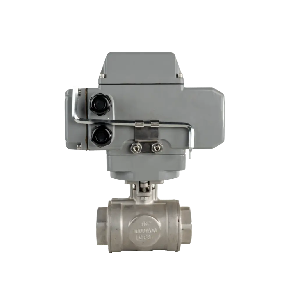 电动三通球阀 6 电动内螺纹三通球阀3