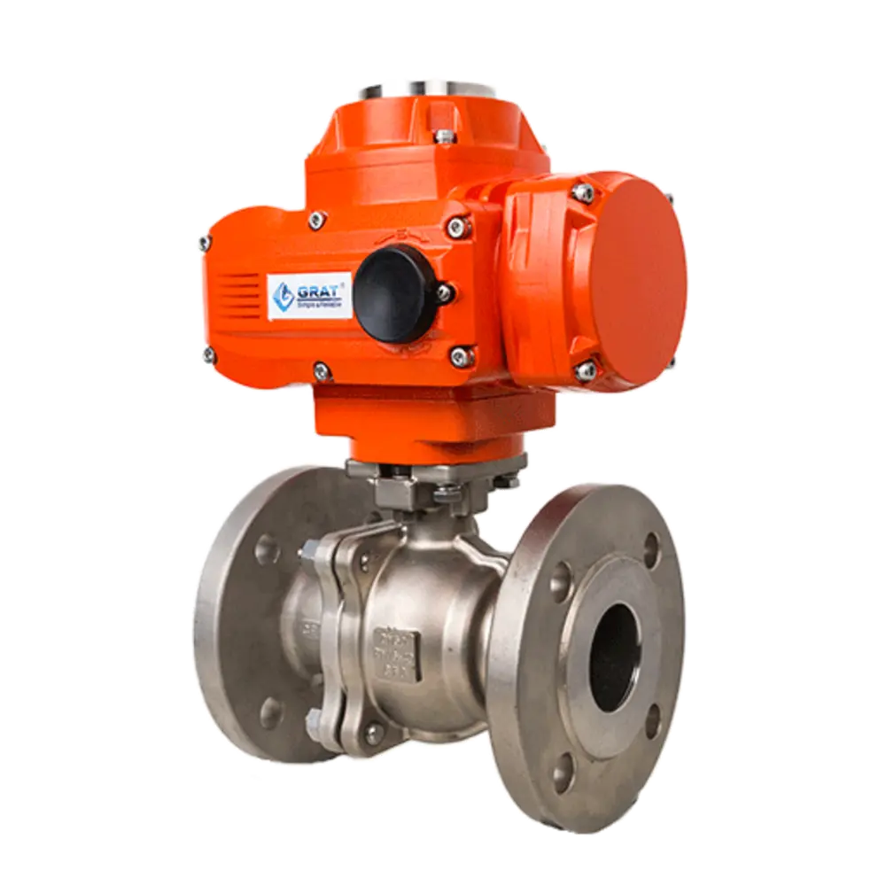 防爆电动法兰球阀 1 防爆电动法兰球阀3