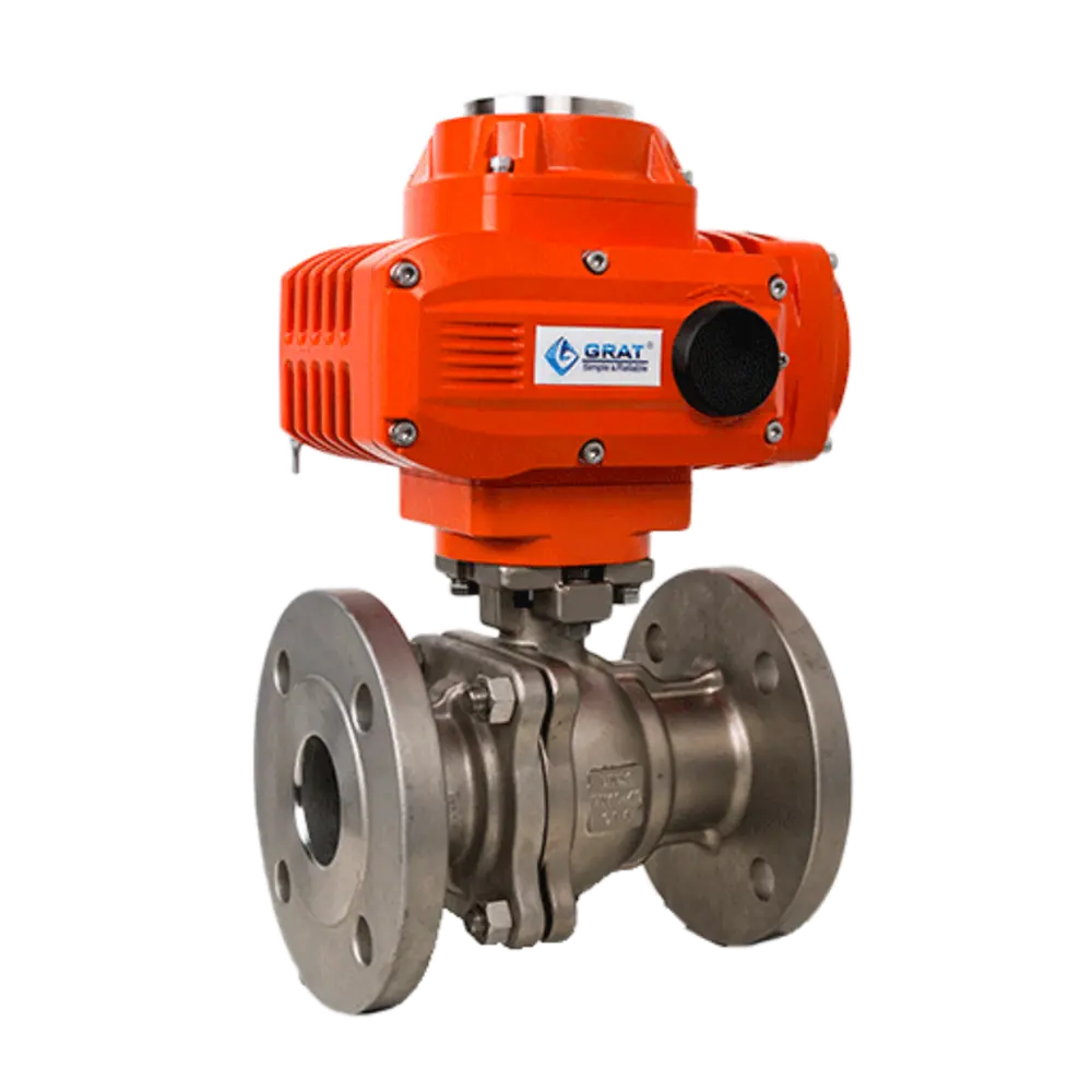 防爆电动法兰球阀 3 防爆电动法兰球阀5