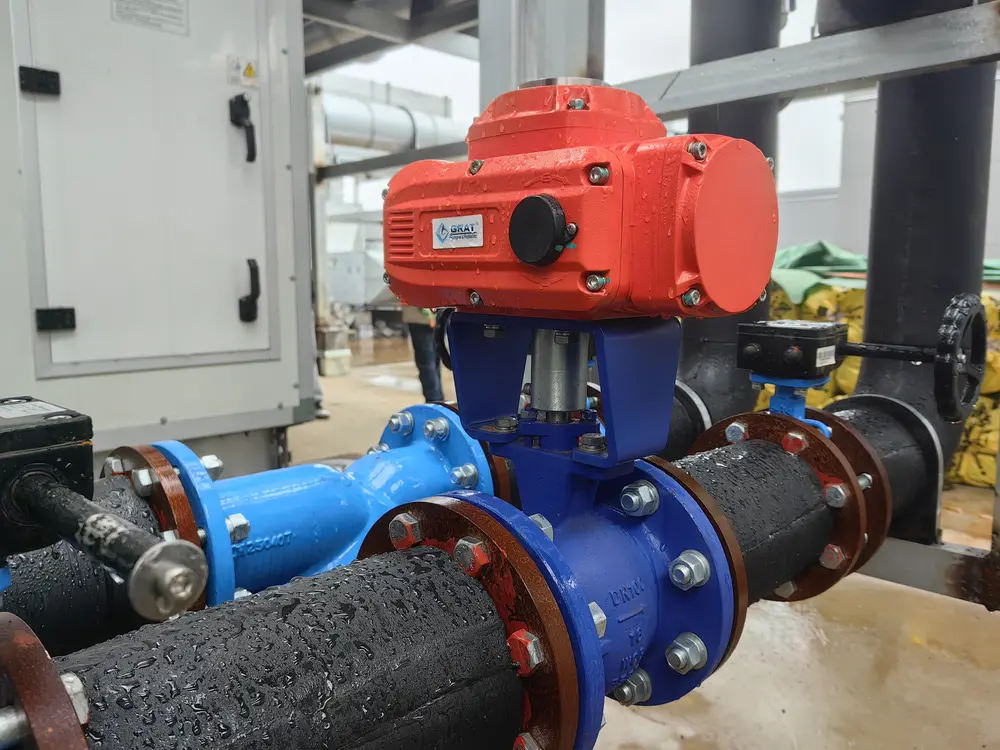 防爆电动固定球V型调节阀在空调回水系统中的应用3 防爆电动固定球V型调节阀在空调回水系统中的应用3