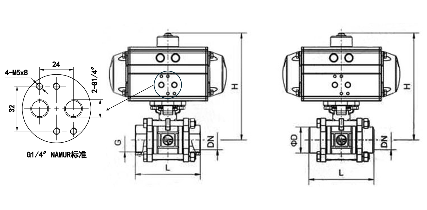 气动V型真空球阀 1 359236c6d6d1756f5984af2f40f0cd7f