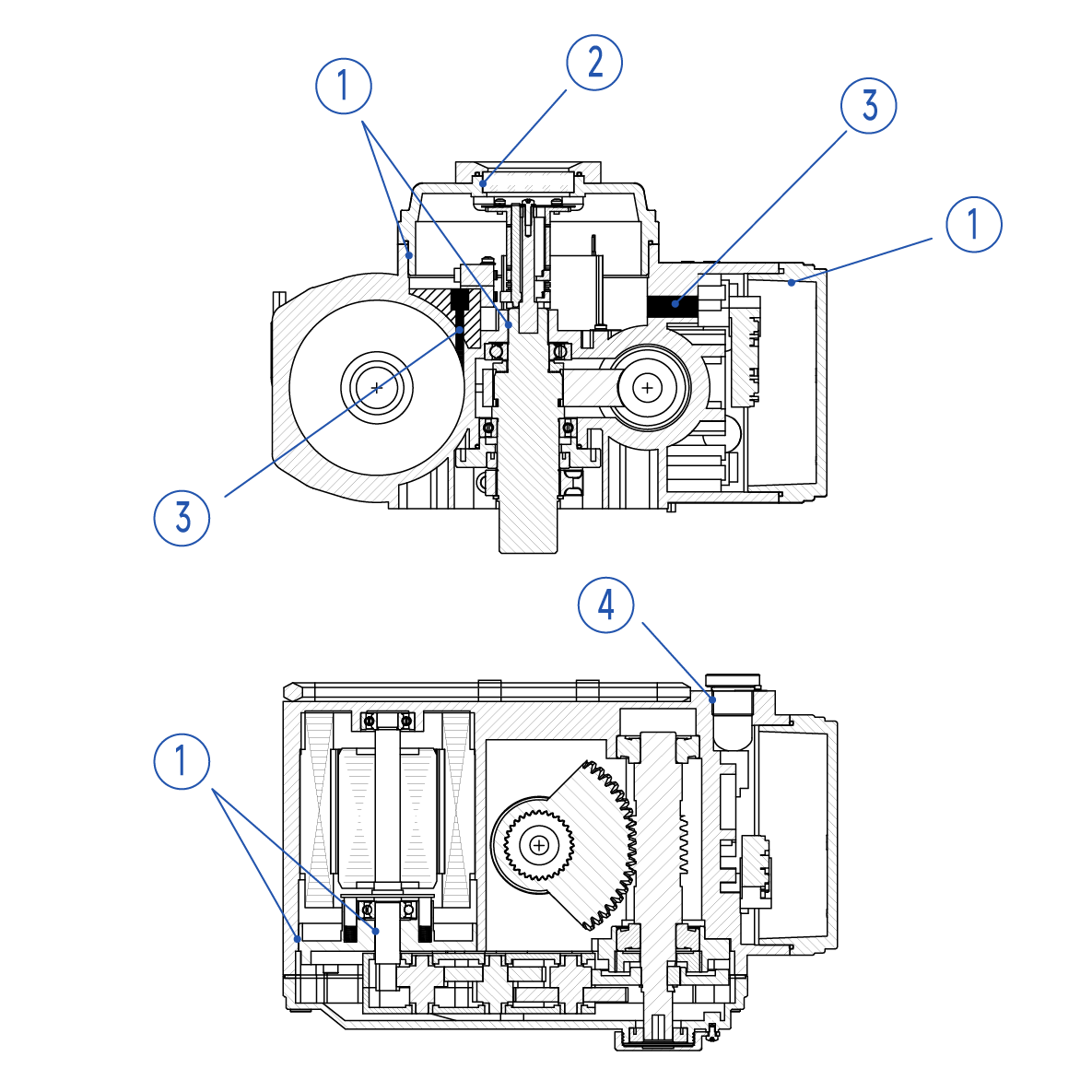 Explosion-proof feature Explosion proof feature