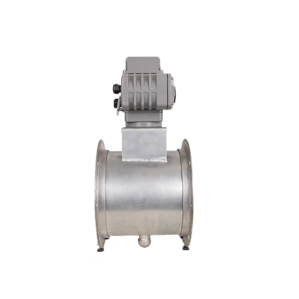 Flanged Electric Butterfly Valve-2 Flanged Electric Butterfly Valve 2