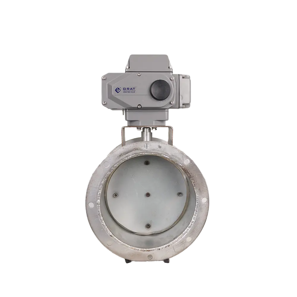 Flanged Electric Butterfly Valve-3 Flanged Electric Butterfly Valve 3