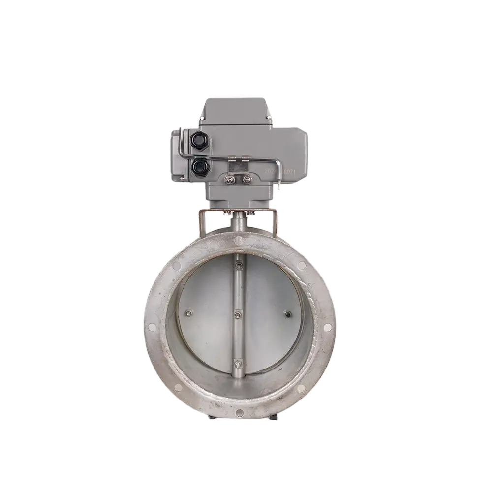 Flanged Electric Butterfly Valve-4 Flanged Electric Butterfly Valve 4