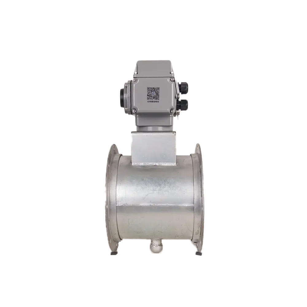 Flanged Electric Butterfly Valve-5 Flanged Electric Butterfly Valve 5