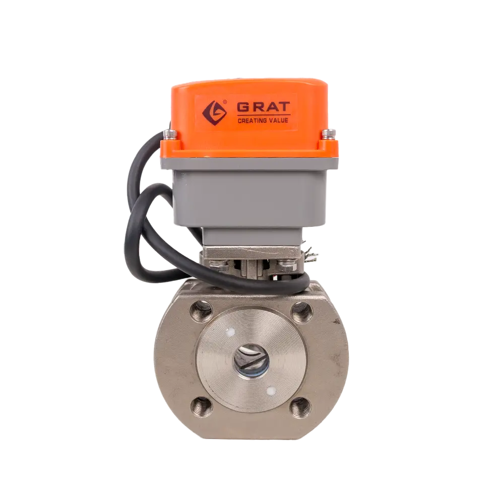 IoT Short Flange Regulating Ball Valve 2 IoT Short Flange Regulating Ball Valve 2