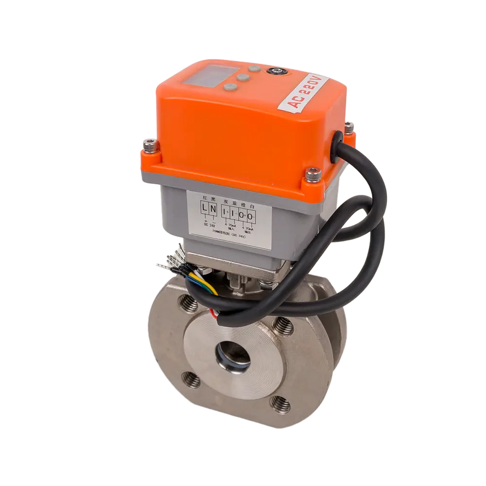 IoT Short Flange Regulating Ball Valve 4 IoT Short Flange Regulating Ball Valve 4