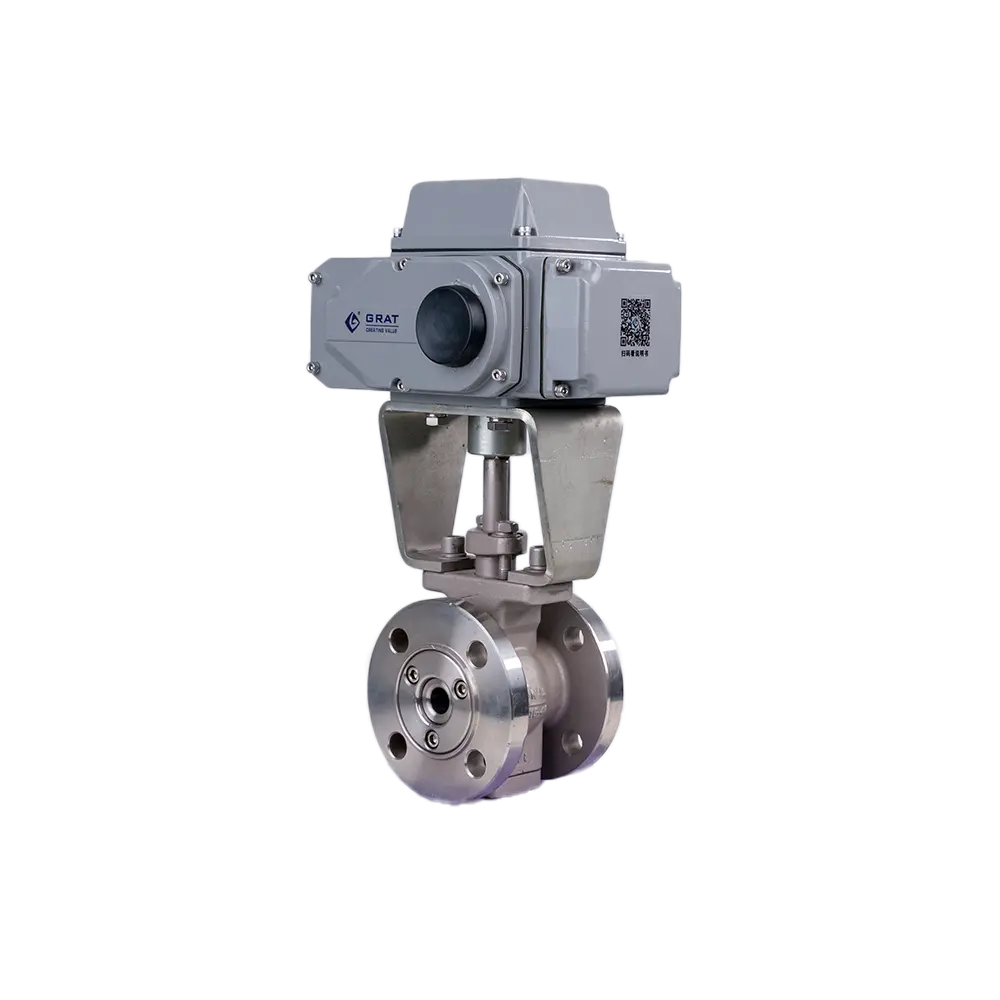 Metal Seated Electric Ball Valve 2