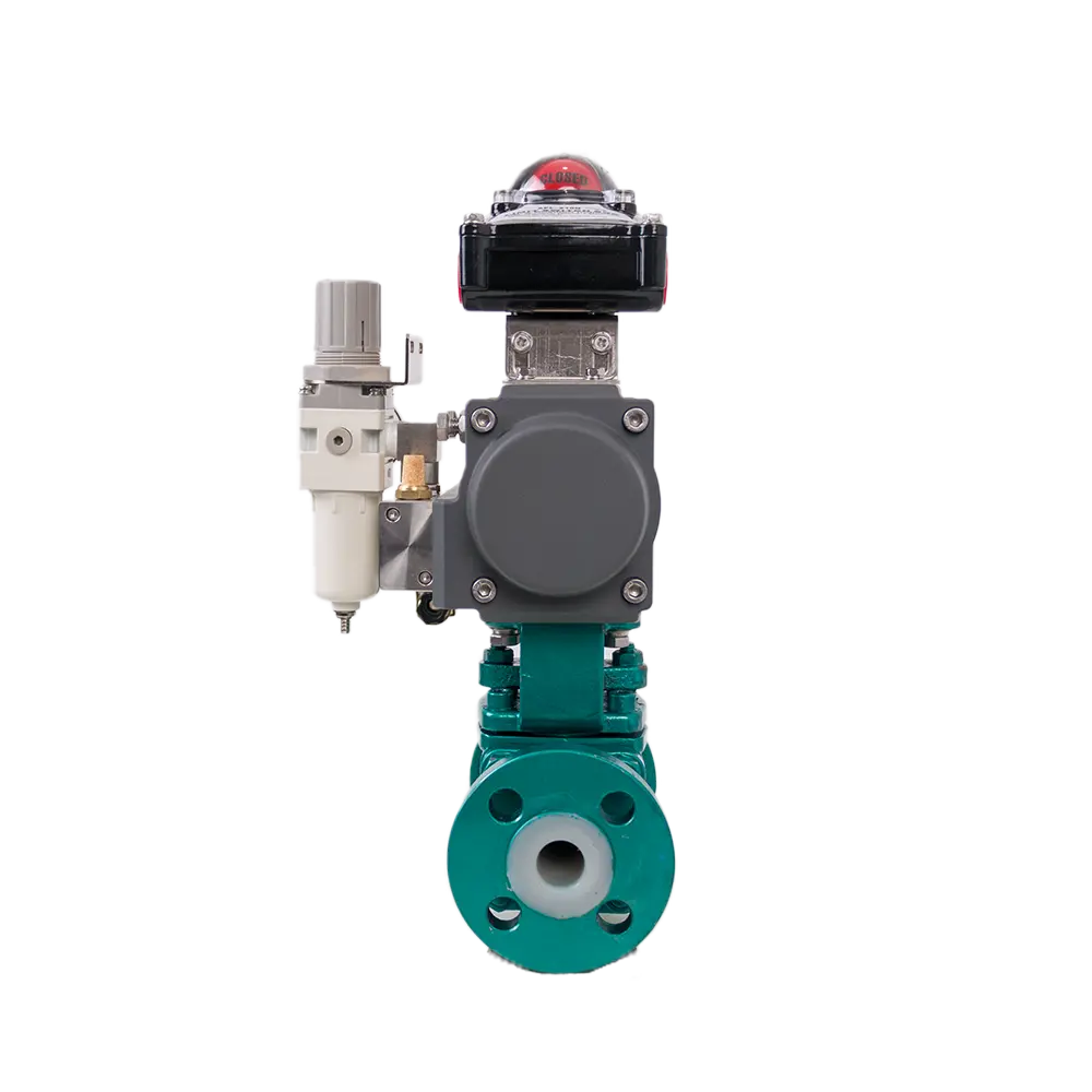 PTFE-Lined Pneumatic Ball Valve-2 PTFE Lined Pneumatic Ball Valve 2