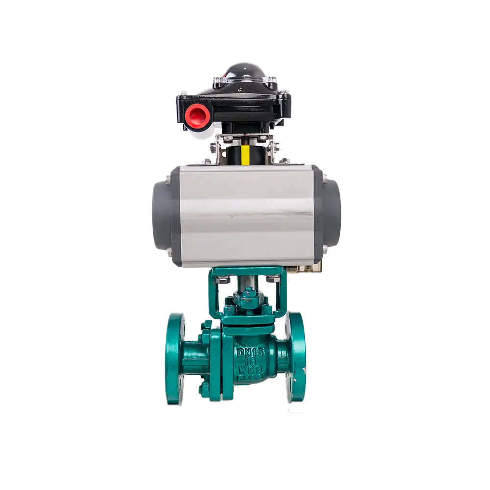 PTFE-Lined Pneumatic Ball Valve PTFE Lined Pneumatic Ball Valve