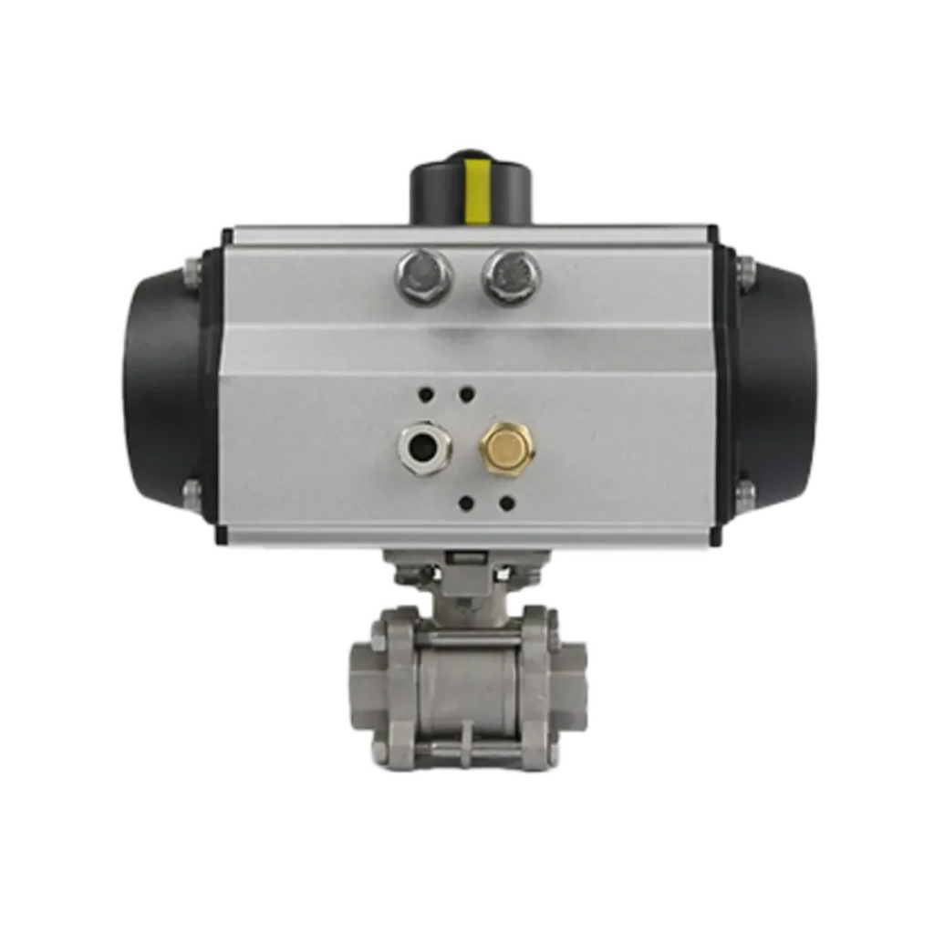 Pneumatic Internal Thread Ball Valve-4 Pneumatic Internal Thread Ball Valve 4