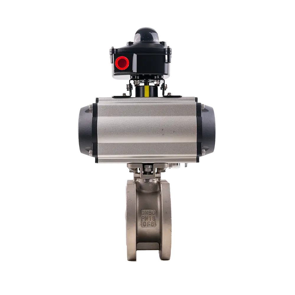 Pneumatic Ultra-Short Flanged Ball Valve 1 Pneumatic Ultra Short Flanged Ball Valve 1