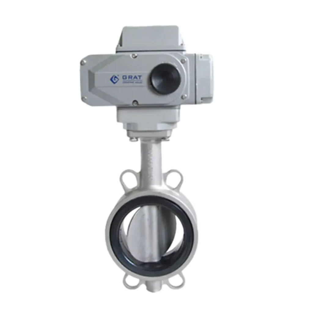Soft-Seated Electric Butterfly Valve-3 Soft Seated Electric Butterfly Valve 3