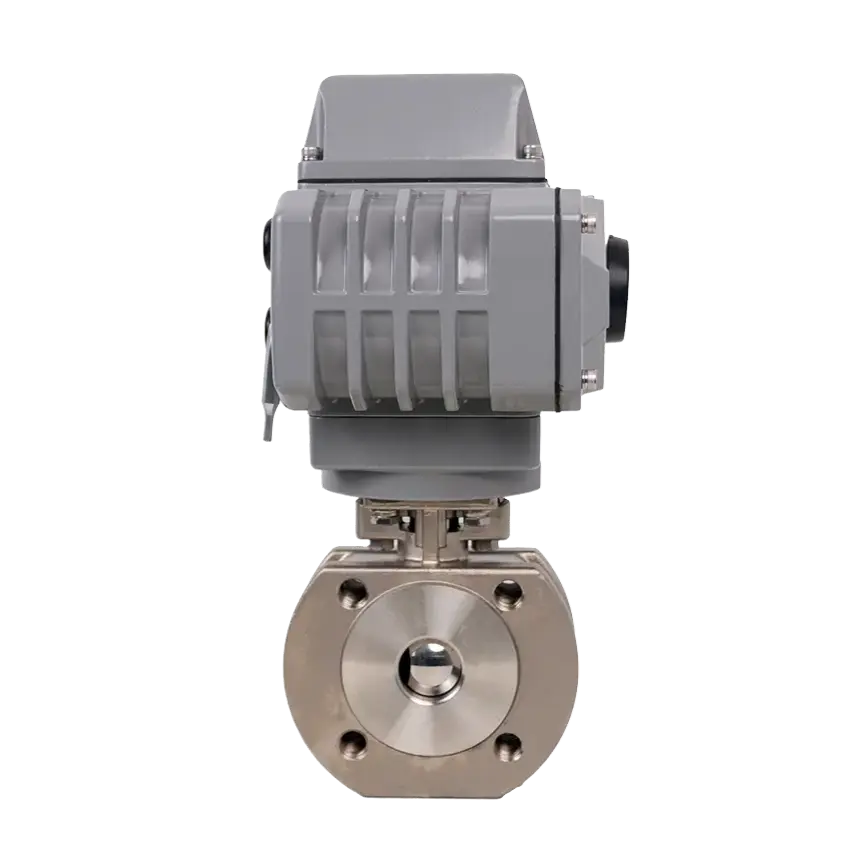 Ultra-short Flange Electric Ball Valve-2 GRAT 304 Ultra short Flange Electric Ball Valve