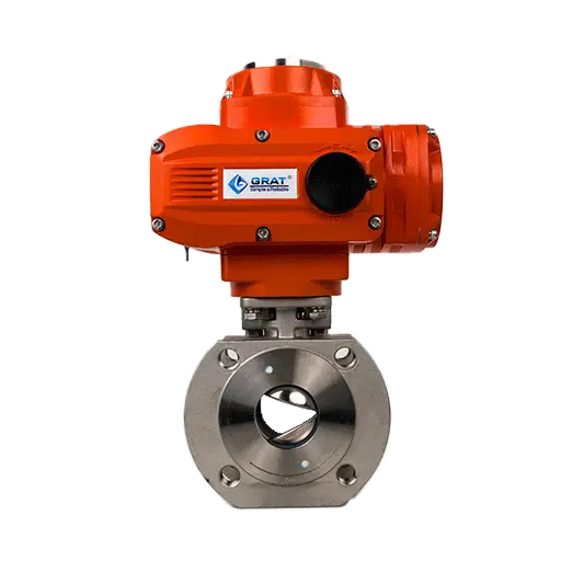 V-Port Explosion-proof Electric Ball Valve V-Port Explosion-proof Electric Ball Valve