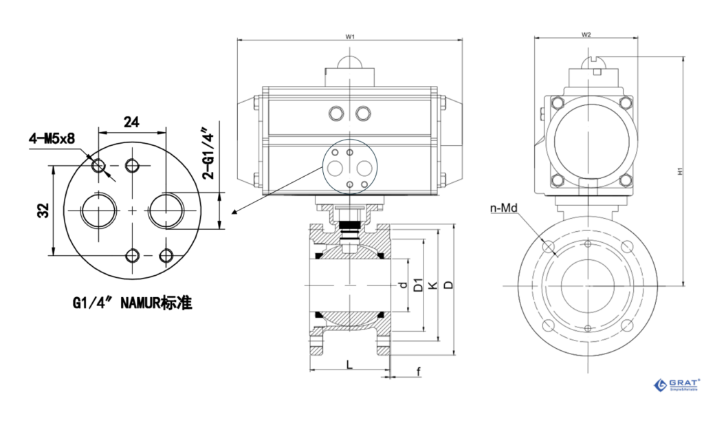 气动超短法兰球阀 2 image 72